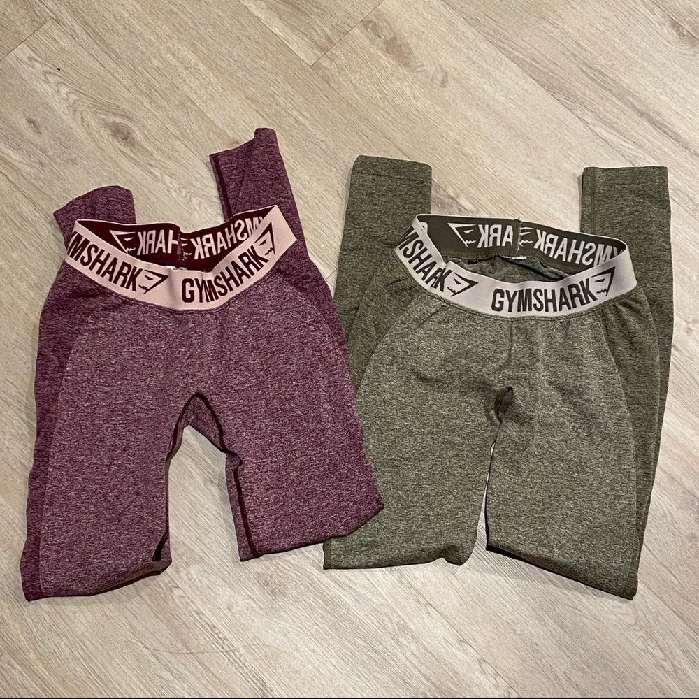 Gymshark Flex Leggings Bundle (size xs)